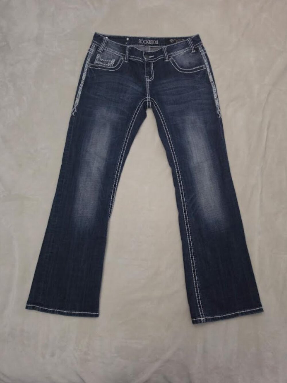 Blue denim Rock and Roll Cowgirl Jeans